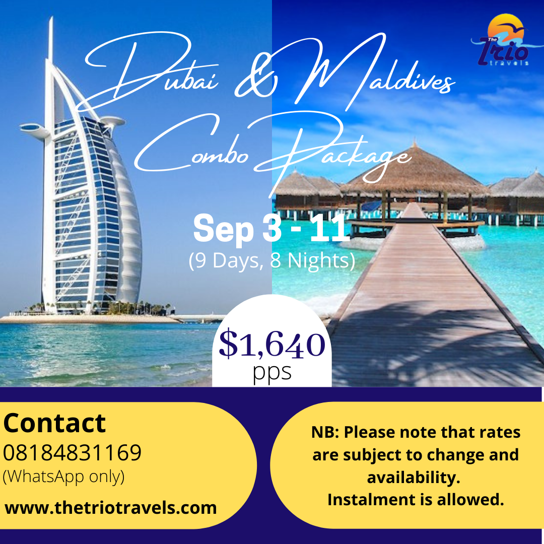 Dubai and Maldives Combo Package